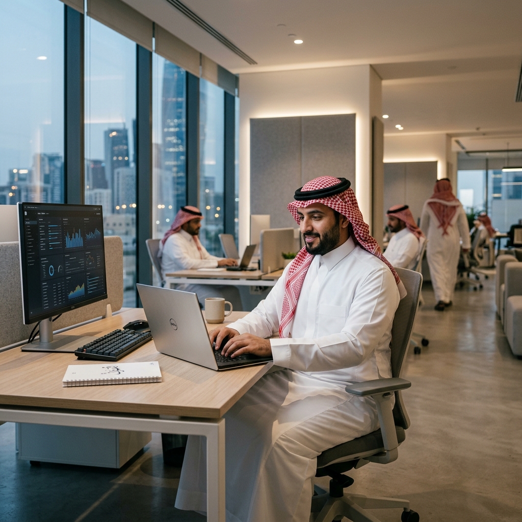 Saudi Professional Remote Work